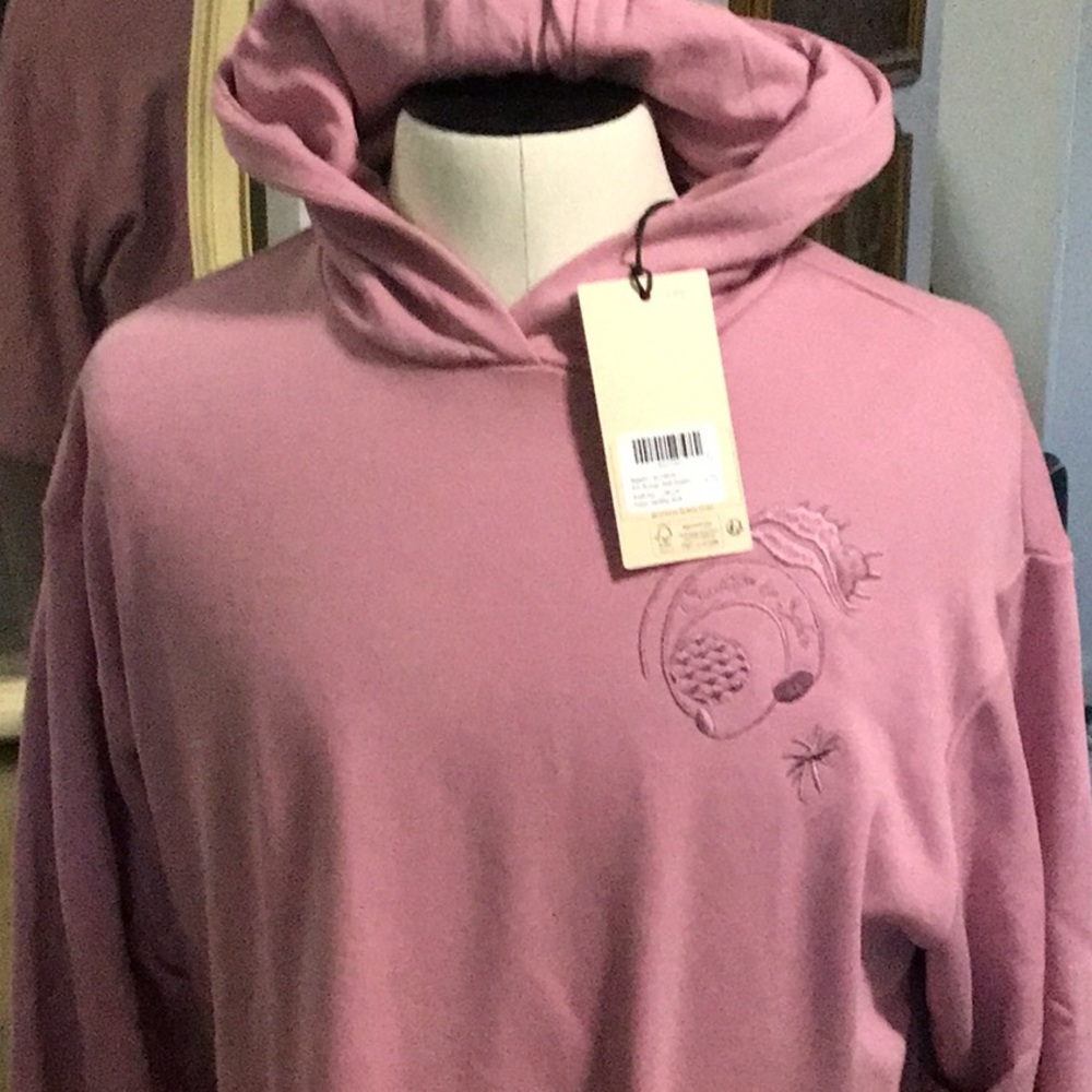 Unisex Scotch and Soda Pink Hoodie Sweater